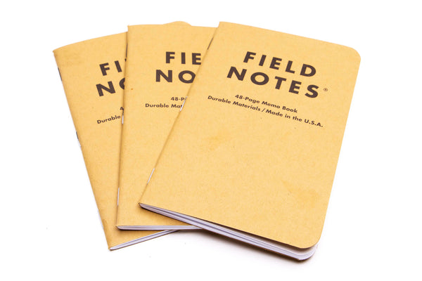 Field Notes | Memo Books (3 Pack)